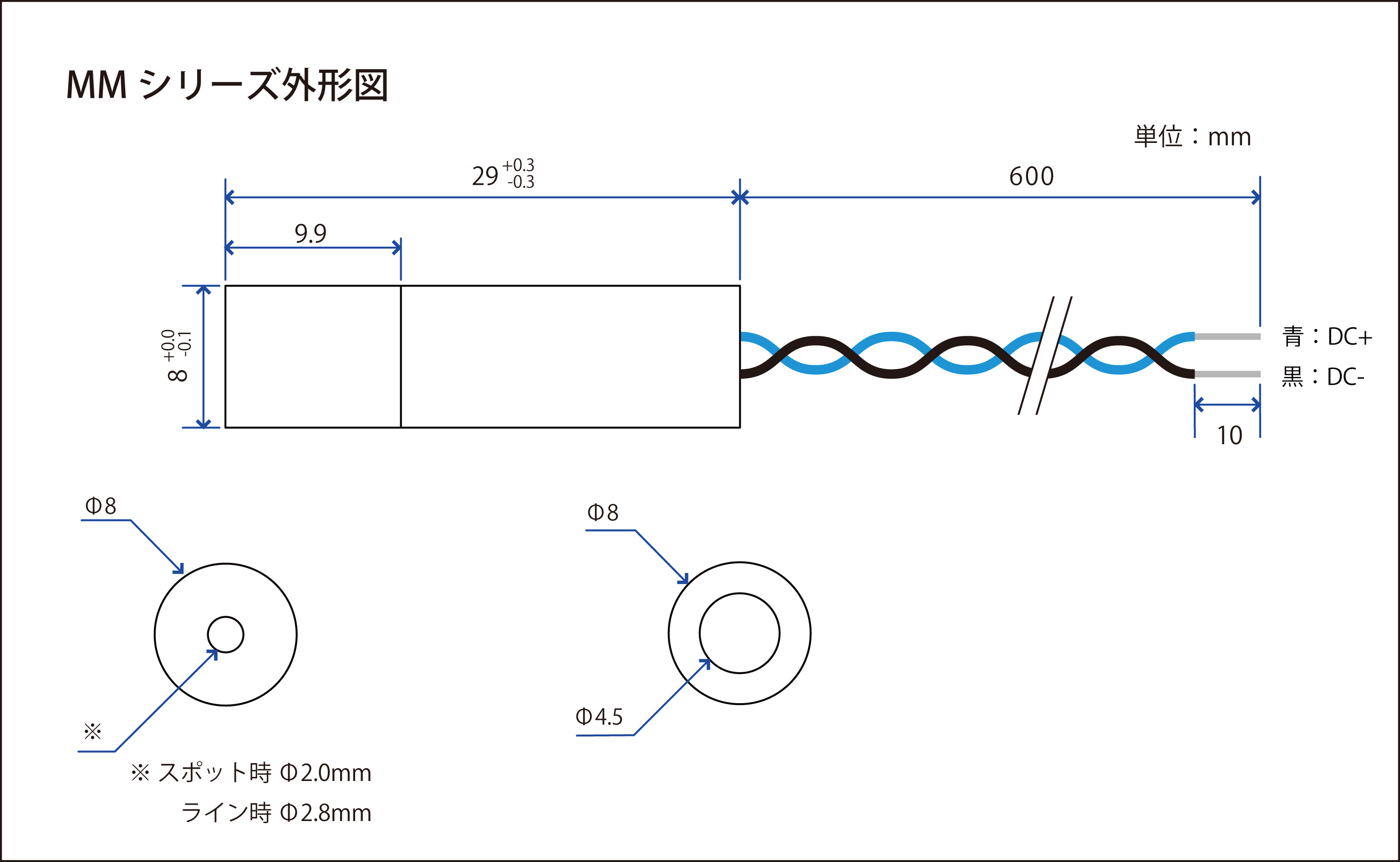 CMシリーズ　外形図